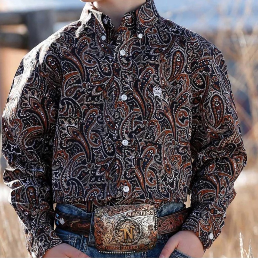 Cinch Button Up